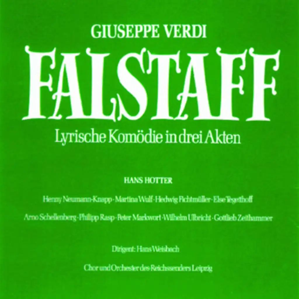 Falstaff! Hollah! (Falstaff)