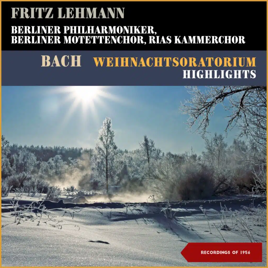Sieglinde Wagner, Berliner Philharmoniker & Fritz Lehmann