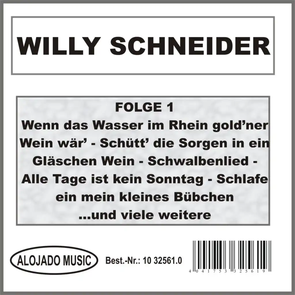 Willy Schneider Folge 1
