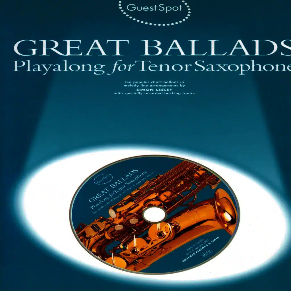 Great Ballads: Playalong for Tenor Saxophone