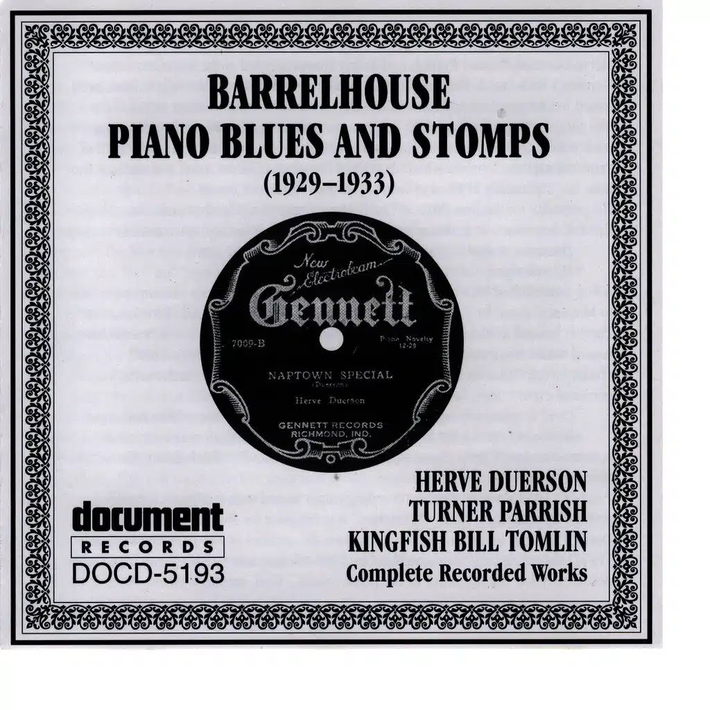 Barrelhouse Piano Blues & Stomps 1929-1933