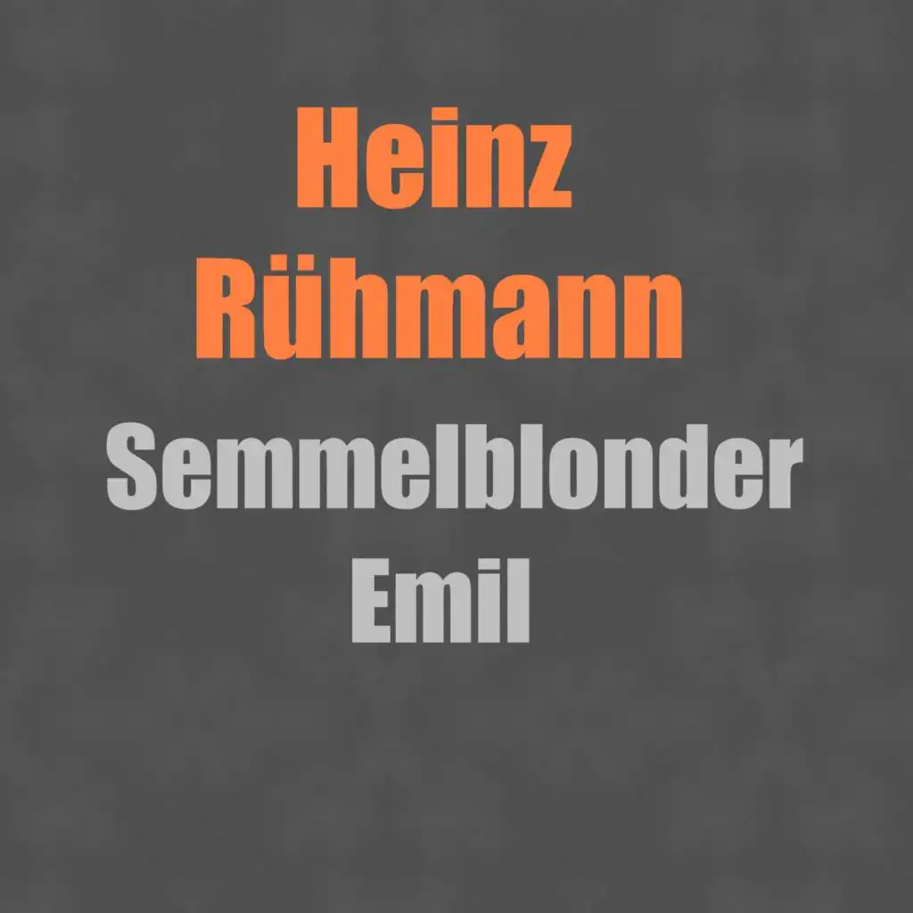 Semmelblonder Emil