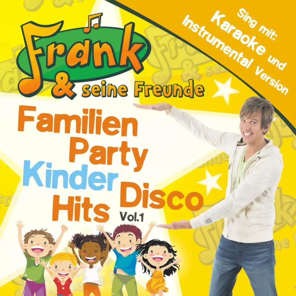 Familien Party Kinder Disco Hits, Vol. 1 (Instrumental-Karaoke-Versionen)