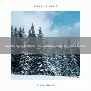 Rejoice by a Christmas Tree with Relieving Songs and Noises