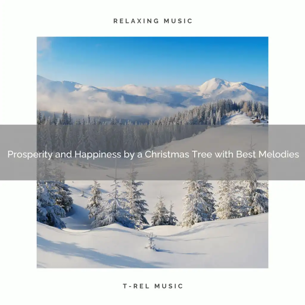 Prosperity and Joy by a Christmas Tree with Calm Melodies and Noises