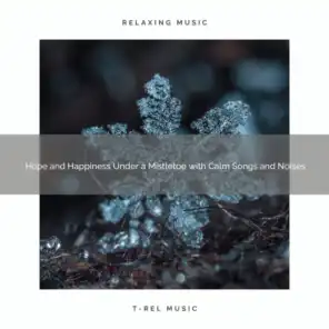 Hope and Happiness Under a Mistletoe with Calm Songs and Noises