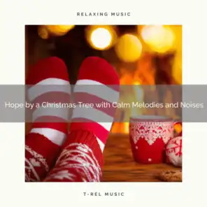 Hope by a Christmas Tree with Calm Melodies and Noises