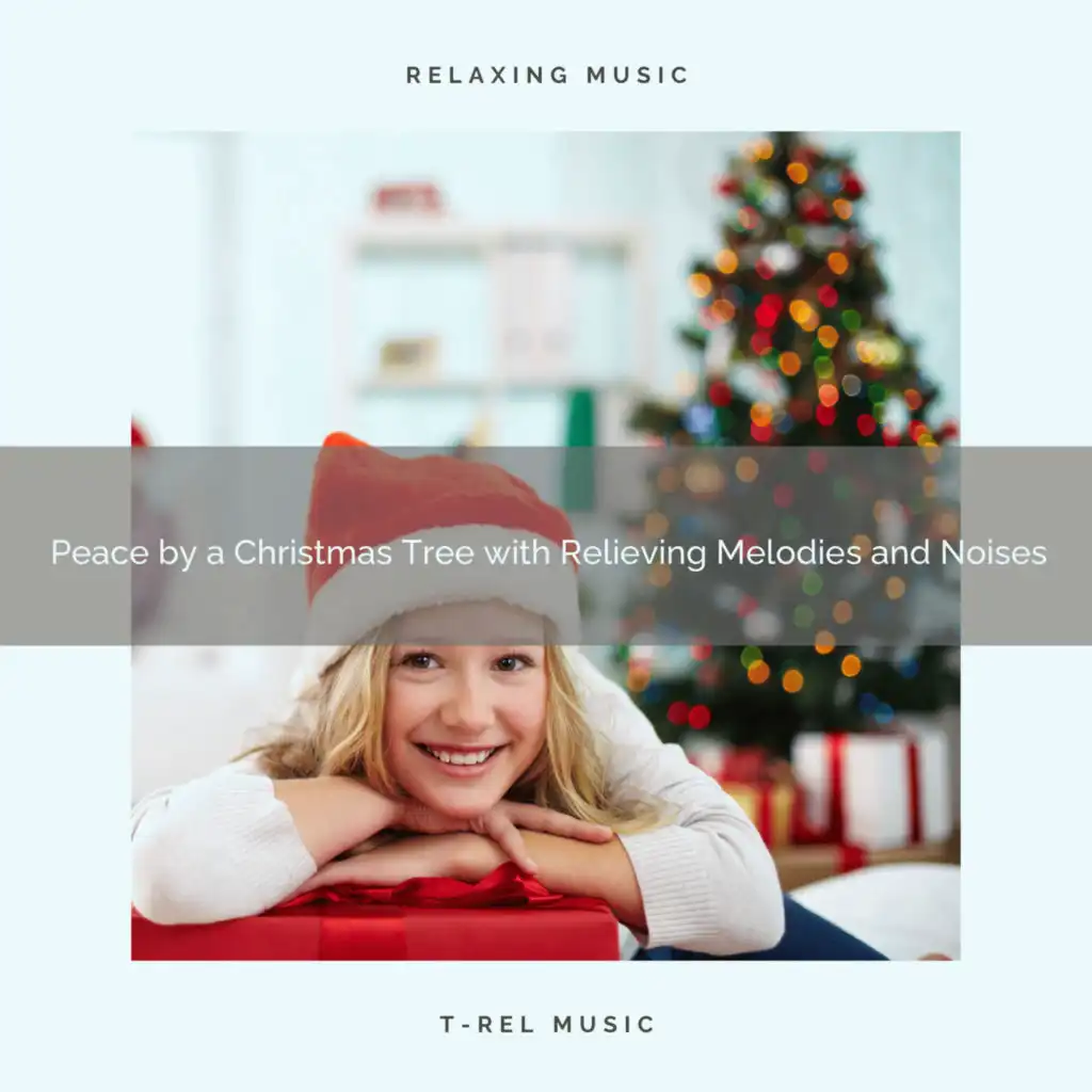 Peace and Joy by a Christmas Tree with Cheerful Tunes