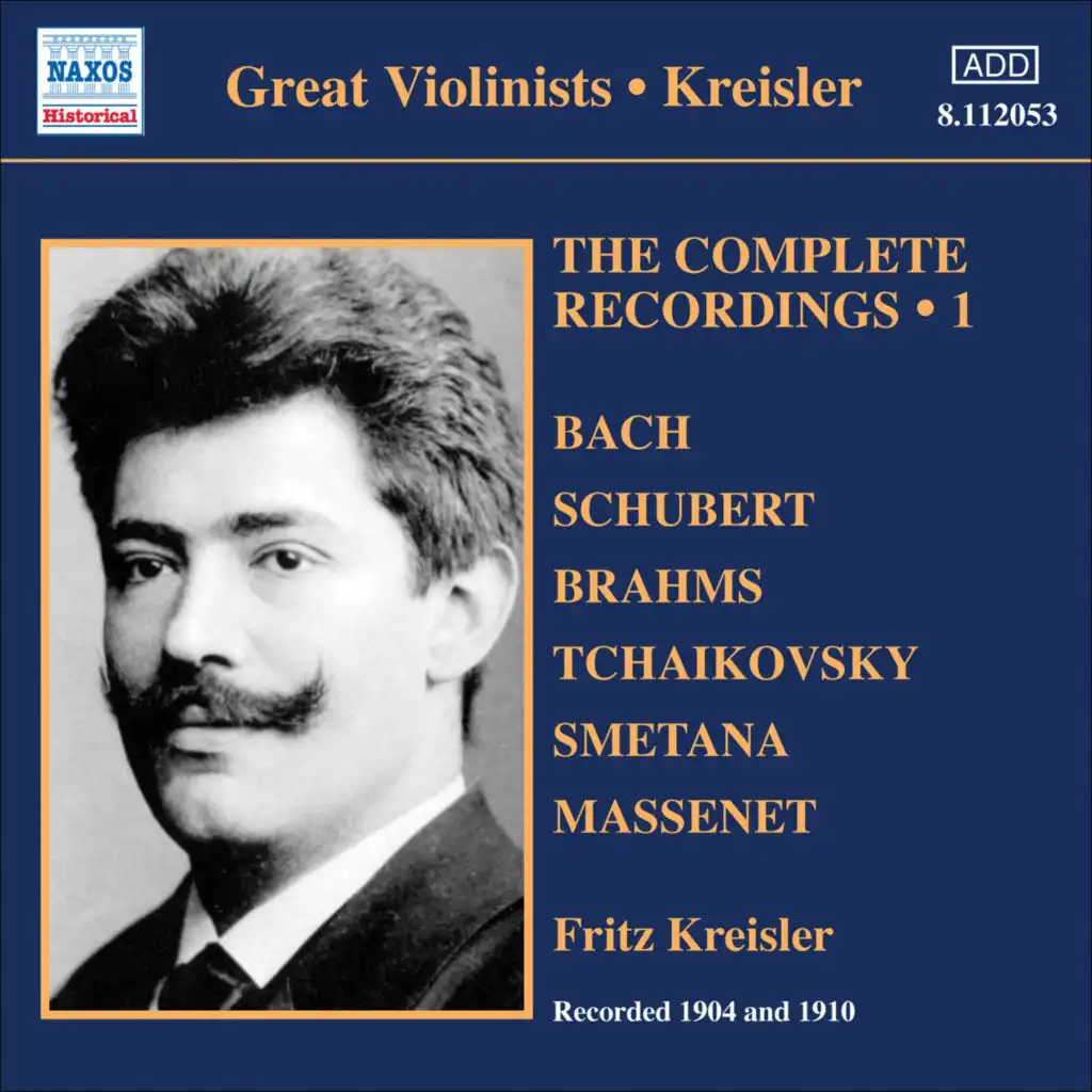 Thaïs, Act II, Meditation, Thais, Act II: Meditation  (take 2) [arr. M.P. Marsick]