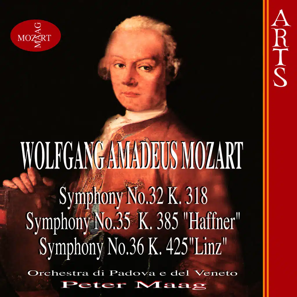 W.A. Mozart: Symphonies Nos. 32, 35 "Haffner" & 36 "Linz"