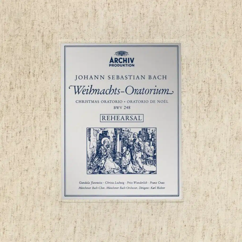 Gundula Janowitz, Christa Ludwig, Fritz Wunderlich, Franz Crass, Münchener Bach-Orchester, Karl Richter & Münchener Bach-Chor