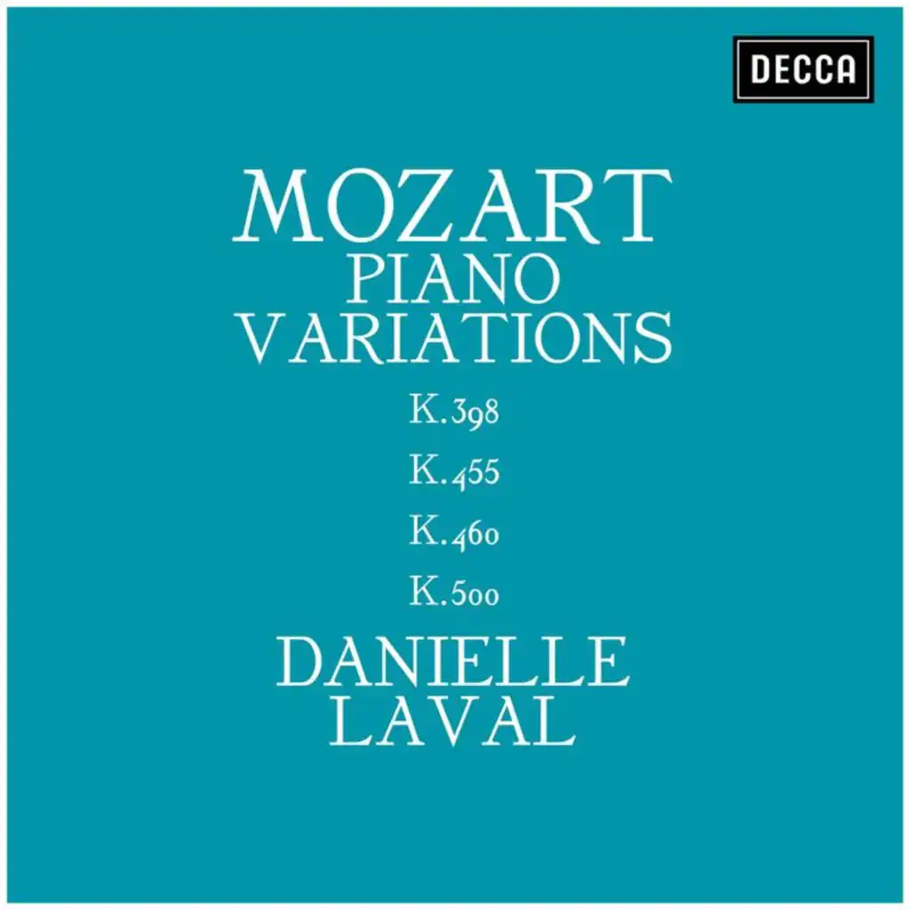 Mozart: 10 Variations on "Unser dummer Pöbel meint" by Gluck, K. 455 - Var. 3