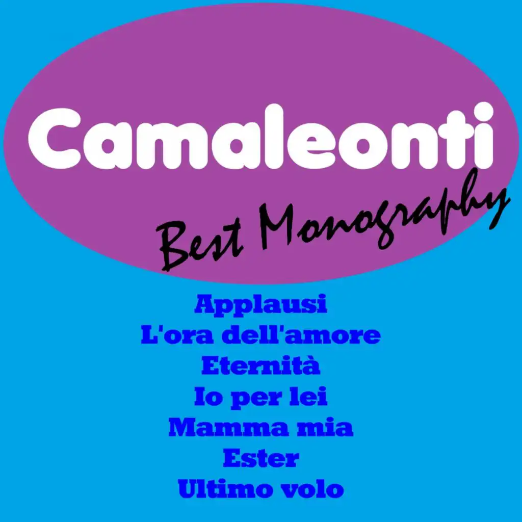 Best Monography - Camaleonti