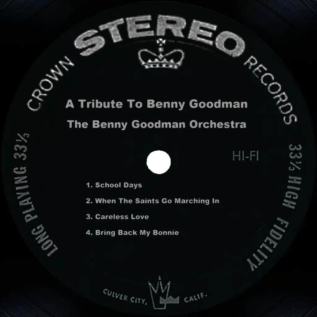 A Tribute To Benny Goodman
