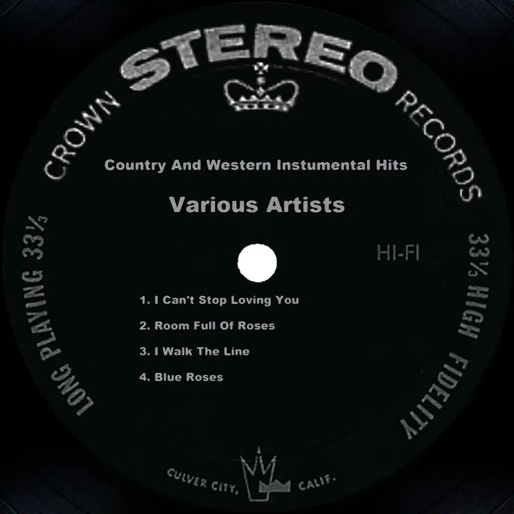 Country And Western Instumental Hits