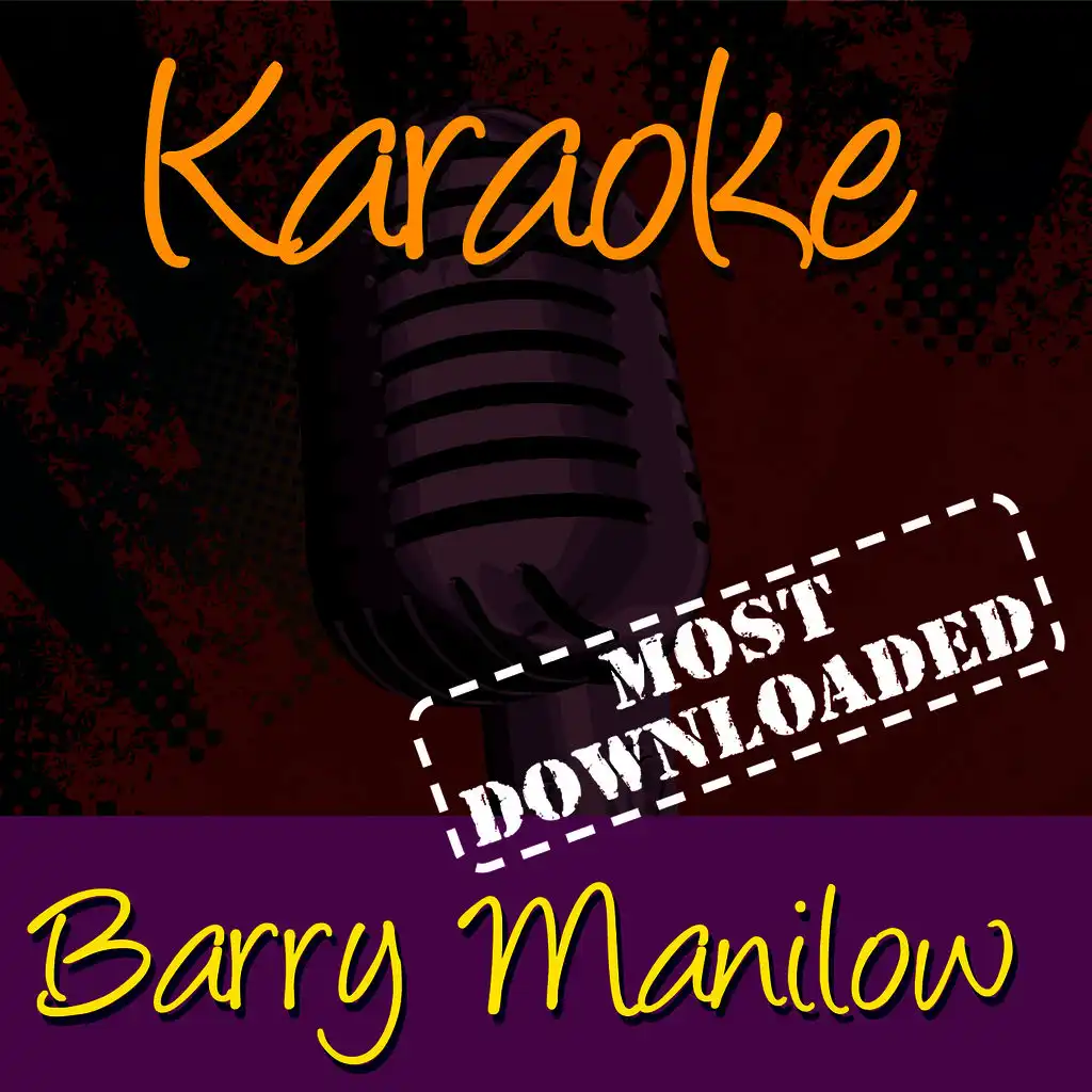 I Write The Songs (Live) (In The Style Of Barry Manilow)