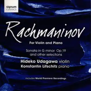 Rachmaninov for Violin and Piano