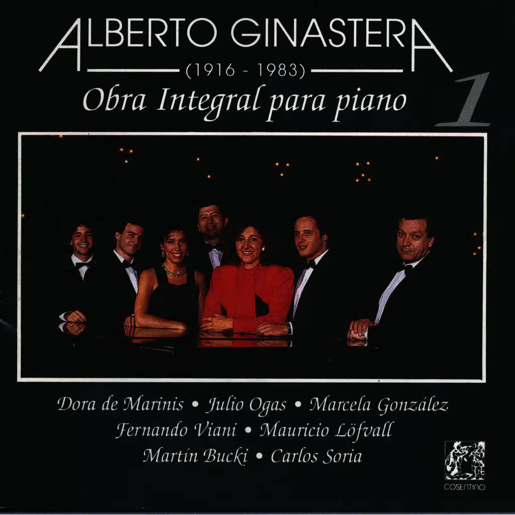 Alberto Ginastera:Obra Integral Para Piano Vol.1