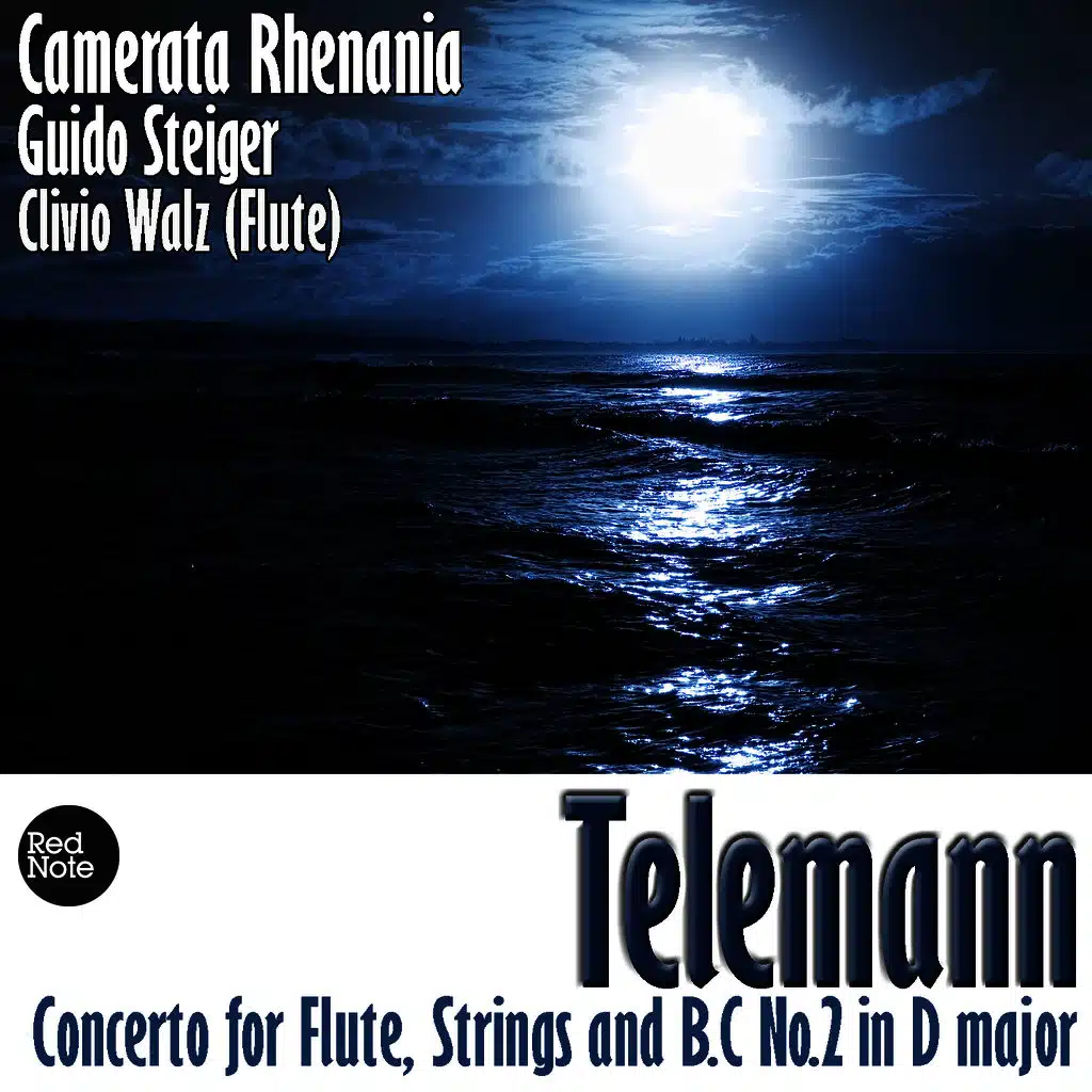 Telemann: Concerto for Flute, Strings & Bass Continuo No.2