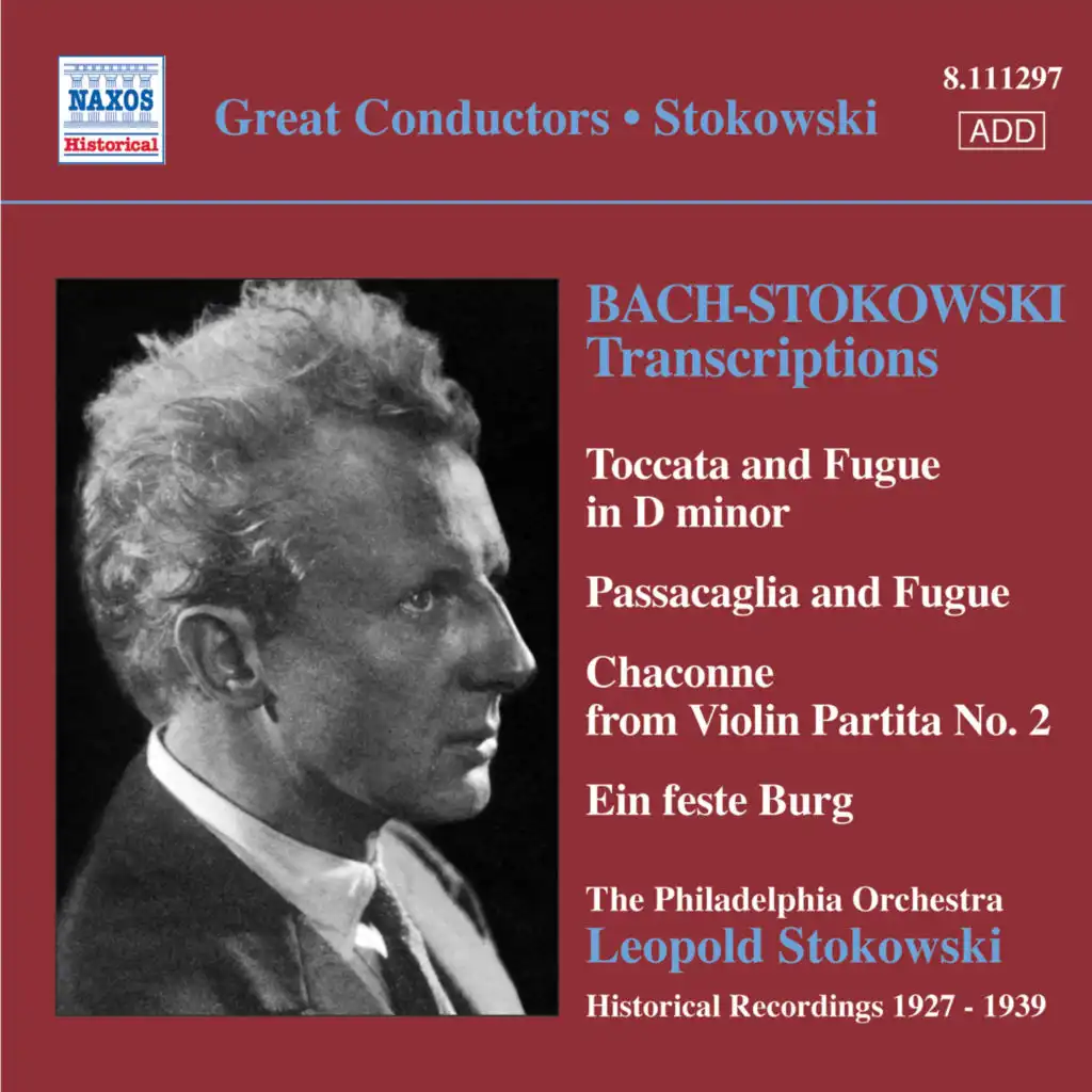 Bach, J.S.: Stokowski Transcriptions, Vol. 1 (Stokowski) (1927-1939)