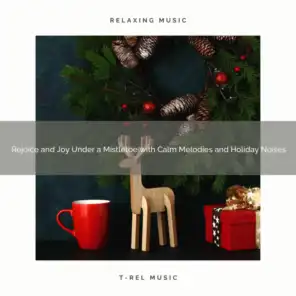 Rejoice and Joy Under a Mistletoe with Calm Melodies and Holiday Noises