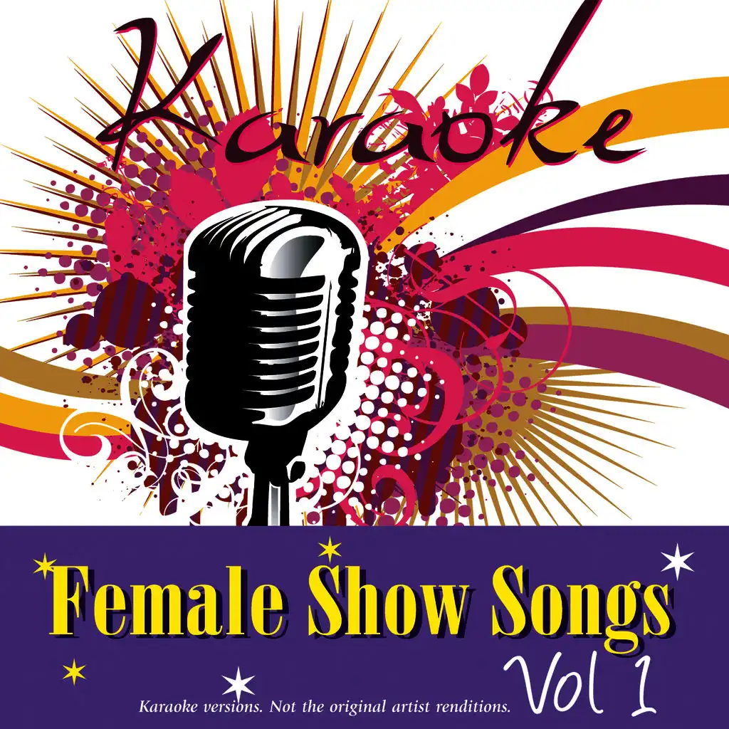 Karaoke - Female Show Songs Vol.1