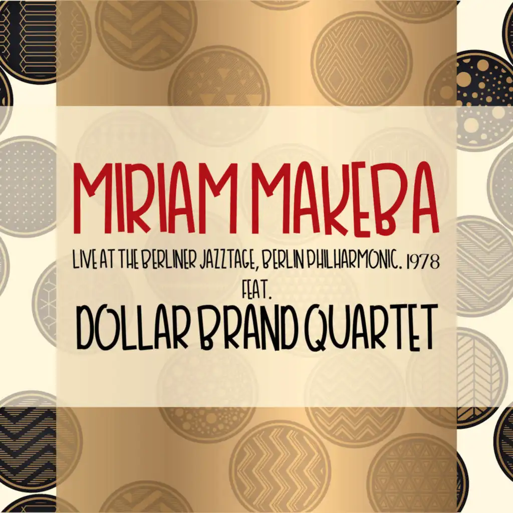 Ityala Madoda (Live) [feat. Dollar Brand Quartet]