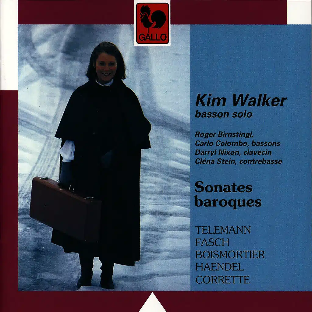 Telemann, Fasch, Boismortier, Handel & Corrette: Baroque Sonatas for Bassoon Solo