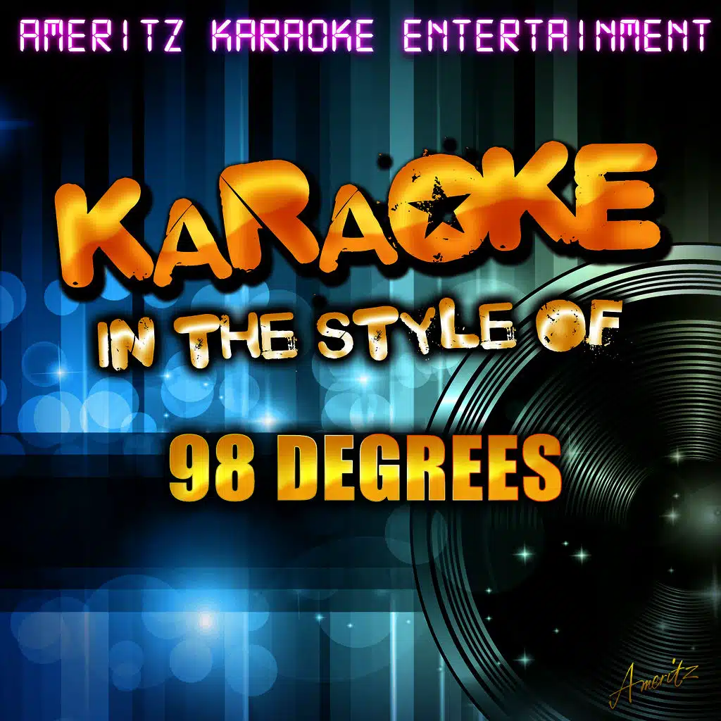Because of You (In the Style of 98 Degrees) [Karaoke Version]