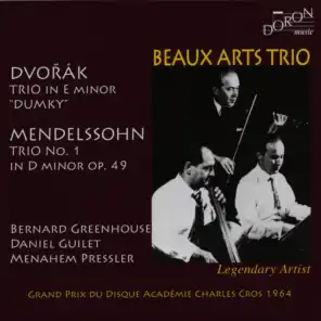 Dvořák & Mendelssohn: Trio