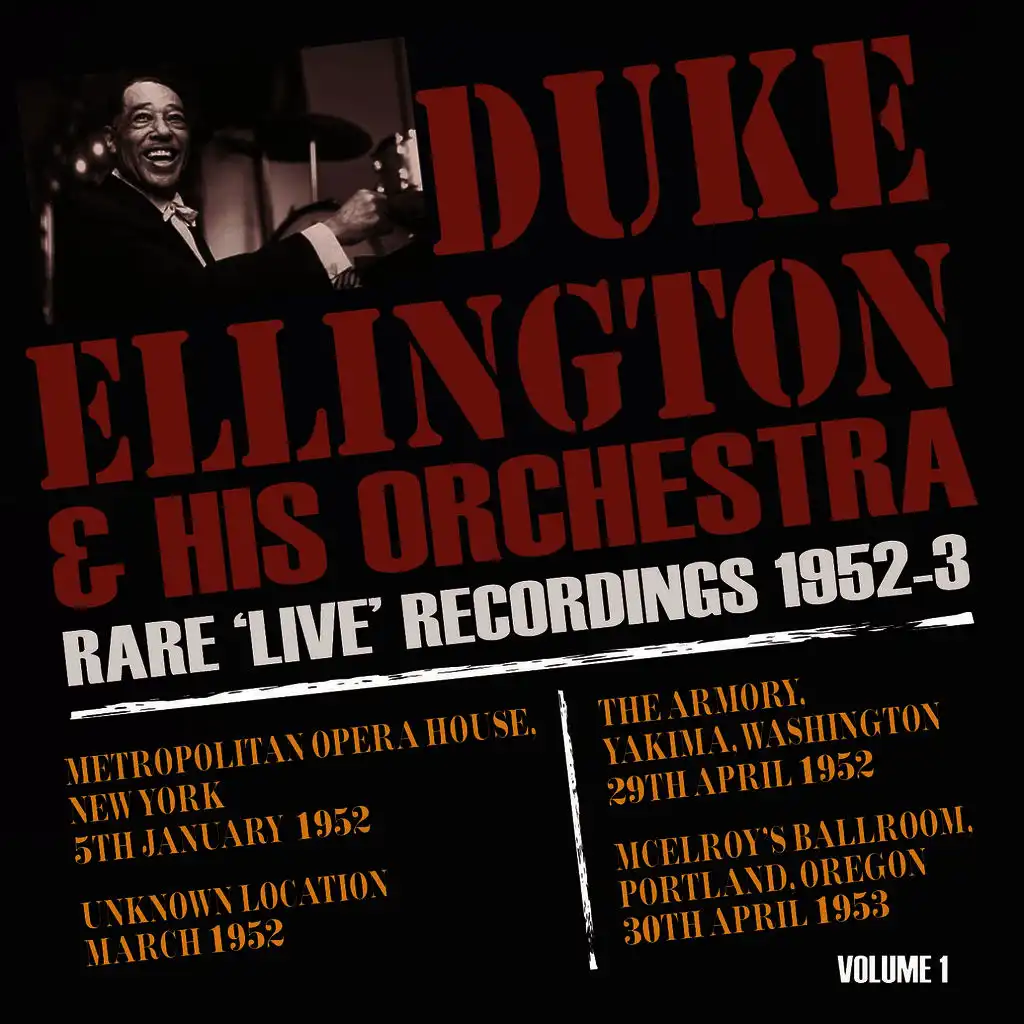 Rare Live Recordings 1952-53, Vol. 1