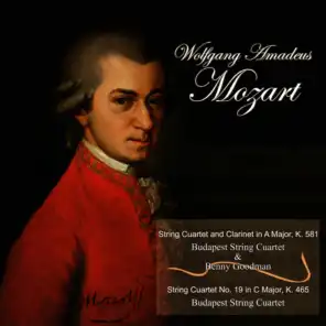 Mozart: String Quartet and Clarinet in A Major, K. 581 - String Quartet No. 19 in C Major, K. 465