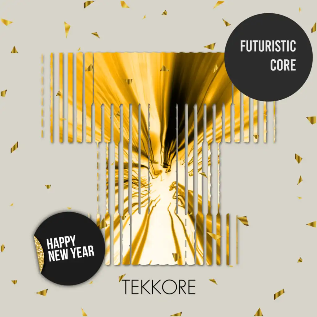 Futuristic Core Happy New Year