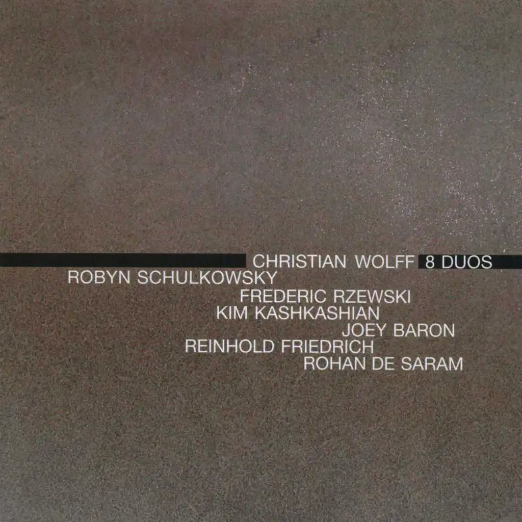 Christian Wolff: 8 Duos