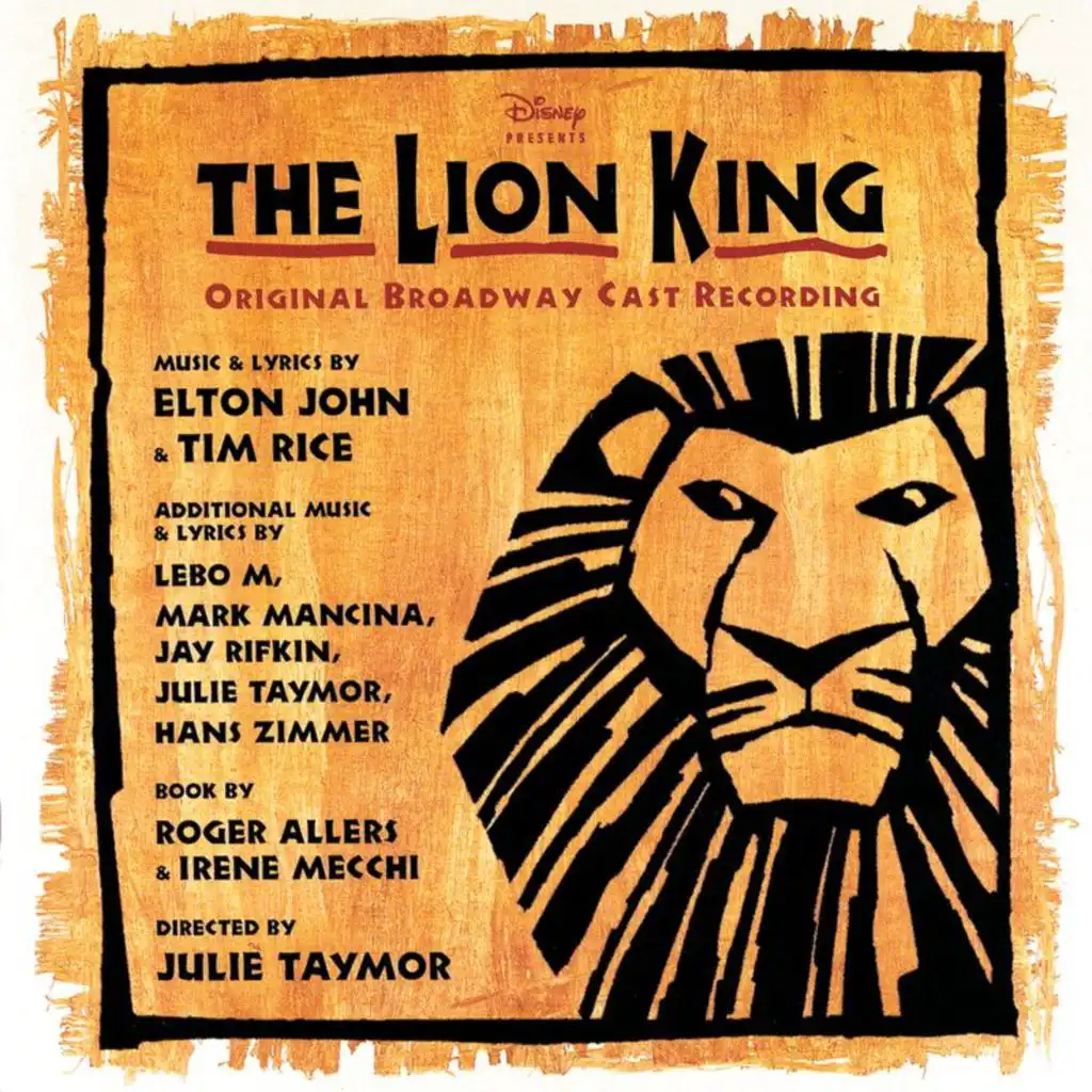 The Lion Sleeps Tonight (From "The Lion King"/Original Broadway Cast Recording)