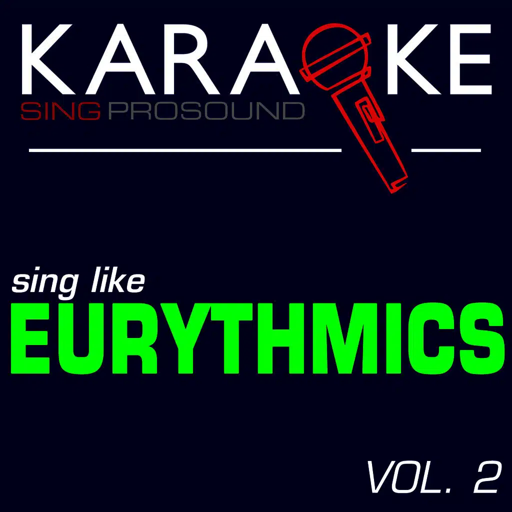 Karaoke in the Style of Eurythmics, Vol. 2
