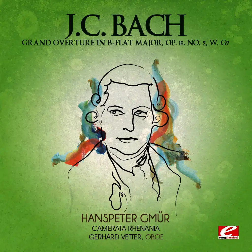 J.C. Bach: Grand Overture in B-Flat Major, Op. 18, No. 2, W. G9 (Digitally Remastered)