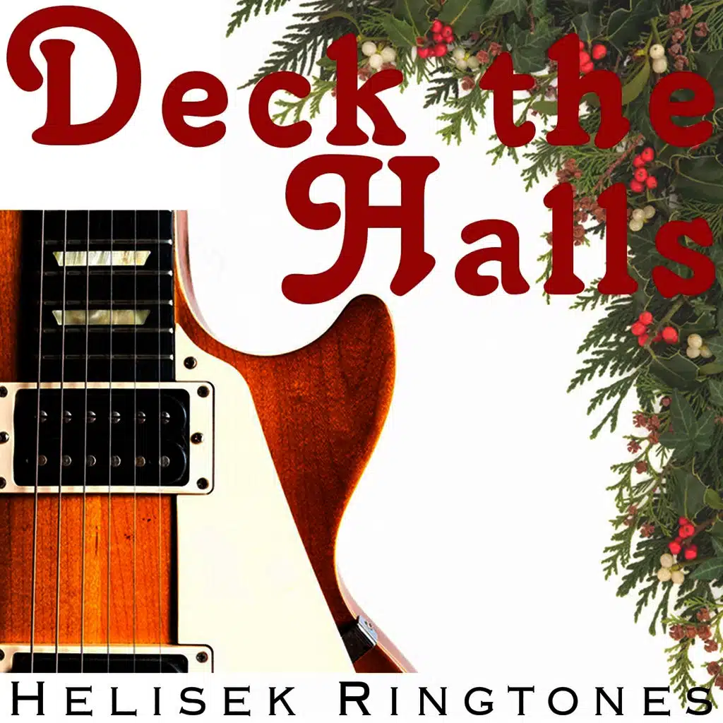 Deck the Halls, for Jazz Guitar (Christmas Carols Holiday Music/Alert Wake Up Alarm)