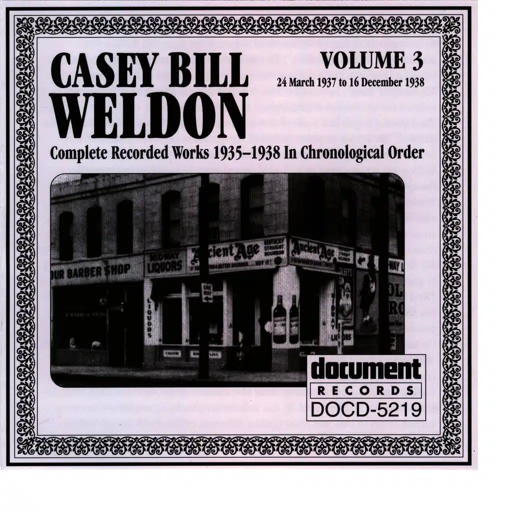 Casey Bill Weldon Vol. 3 1937-1938