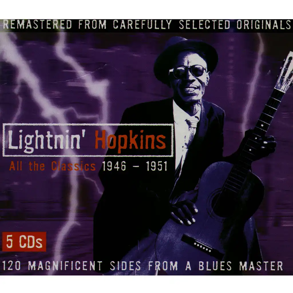 Lightnin' Hopkins All The Classics 1946-1951