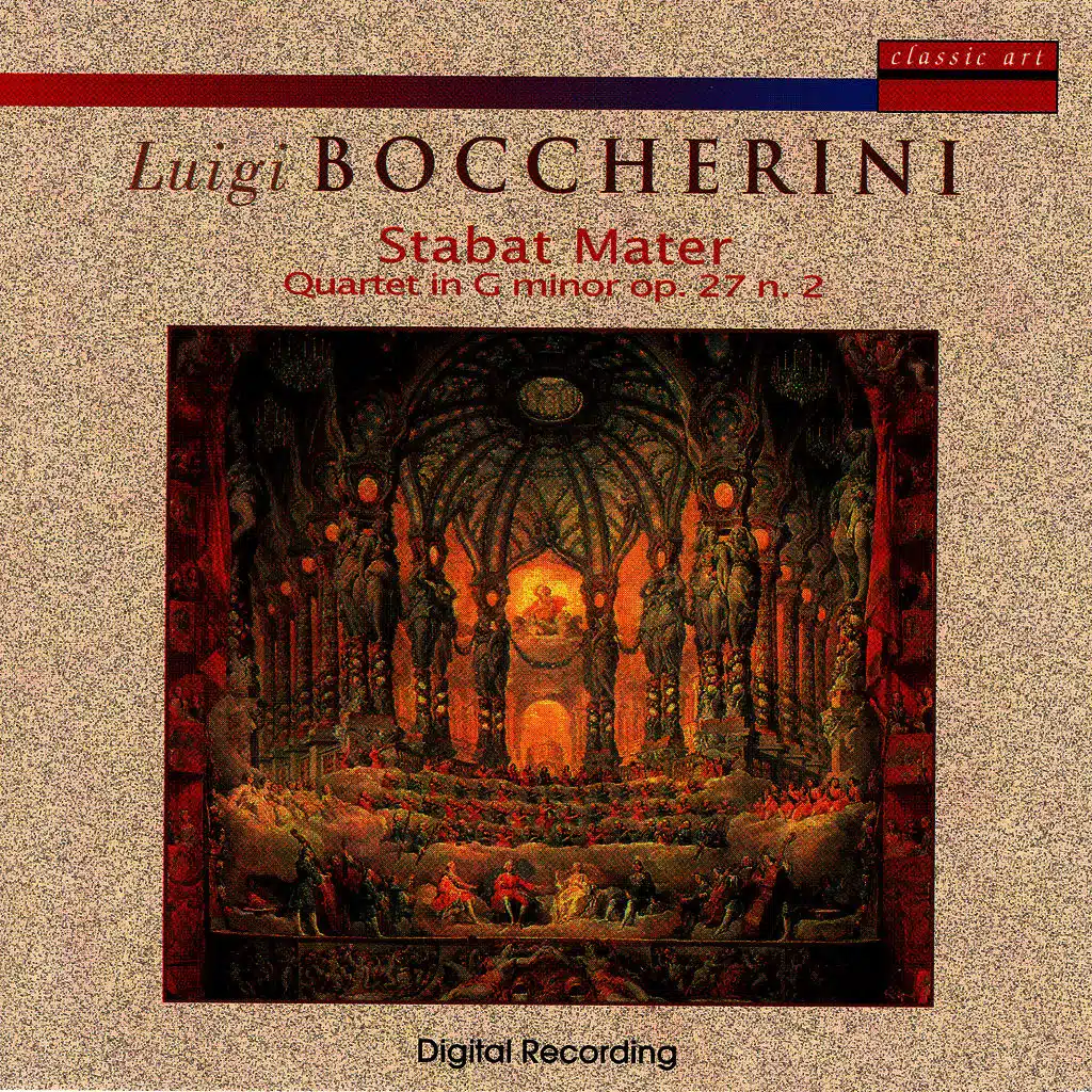 Luigi Boccherini: Stabat Mater/Quartet in G Minor op. 27 n. 2