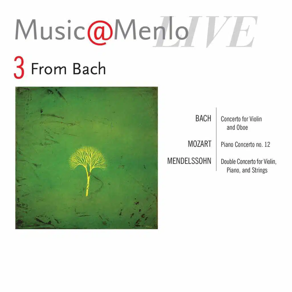 Music@menlo, From Bach, Vol. 3