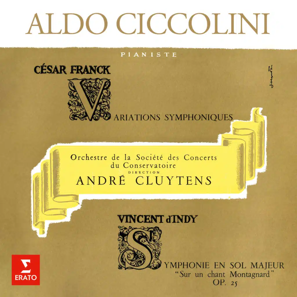 Aldo Ciccolini, Orchestre de la Société des Concerts du Conservatoire & André Cluytens
