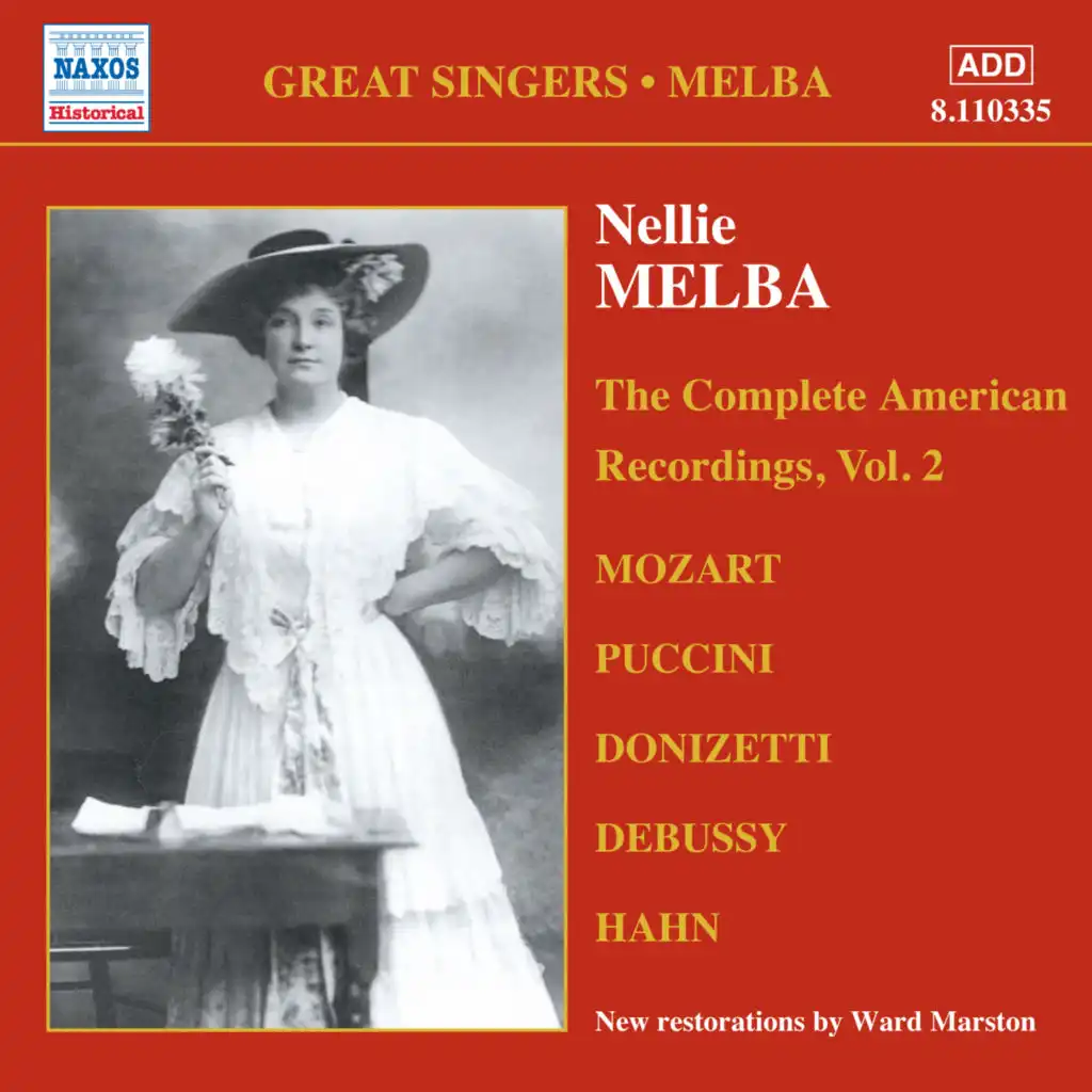 Nellie Melba: The Complete American Recordings, Vol.  2