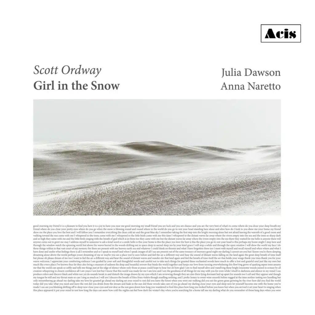 Scott Ordway: Girl in the Snow