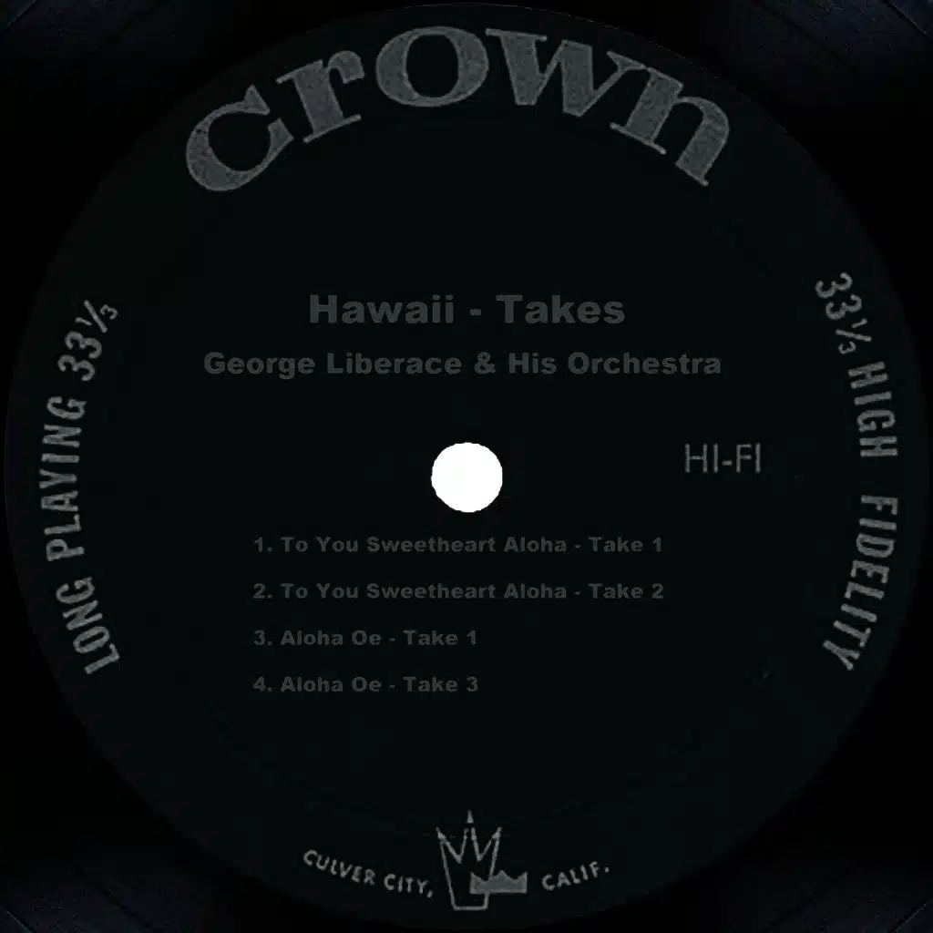 Hawaii, Various Takes
