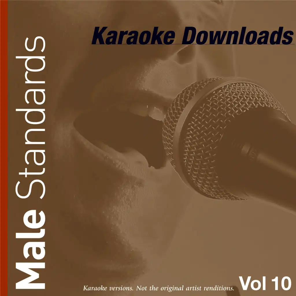 Karaoke Downloads - Male Standards Vol.10