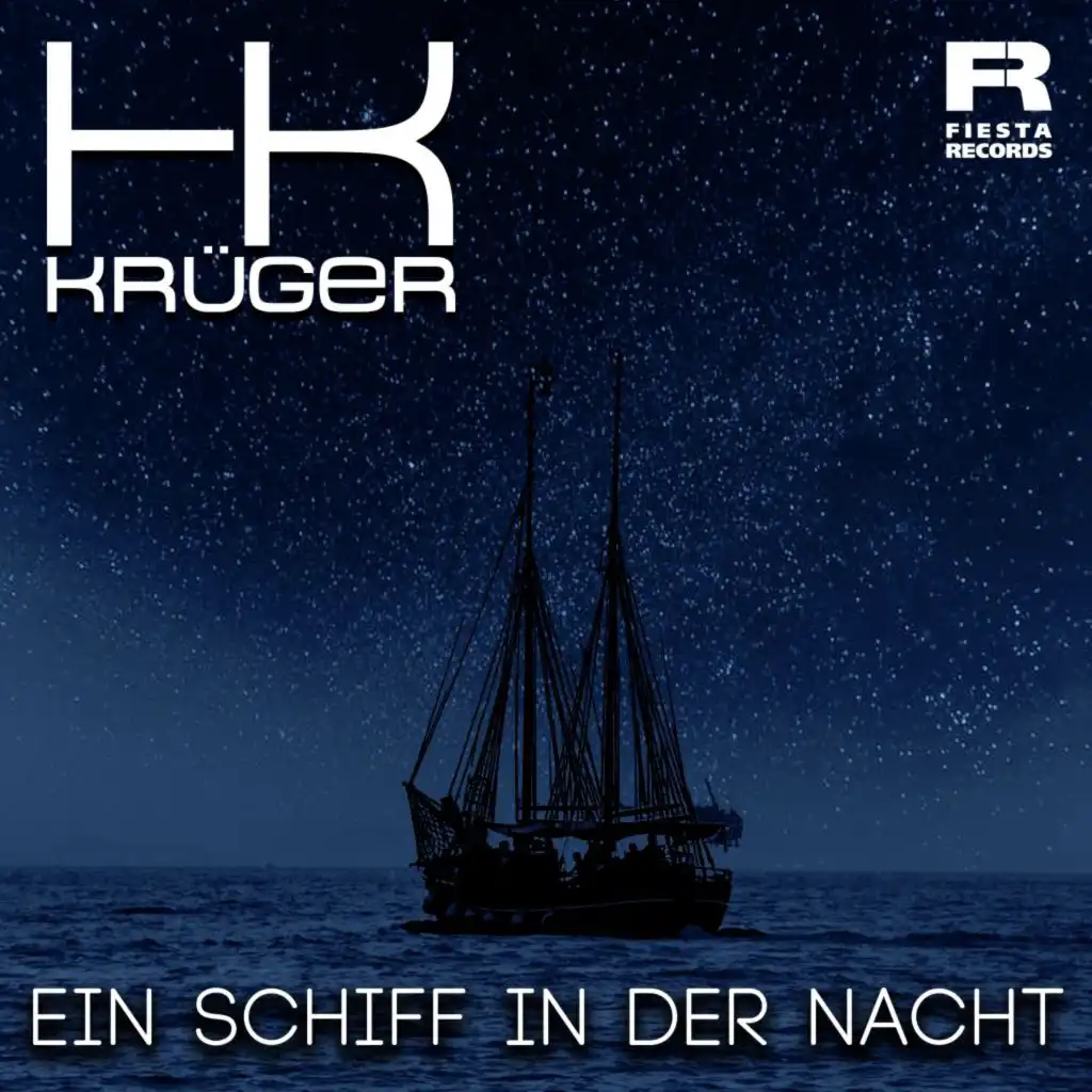 Ein Schiff in der Nacht