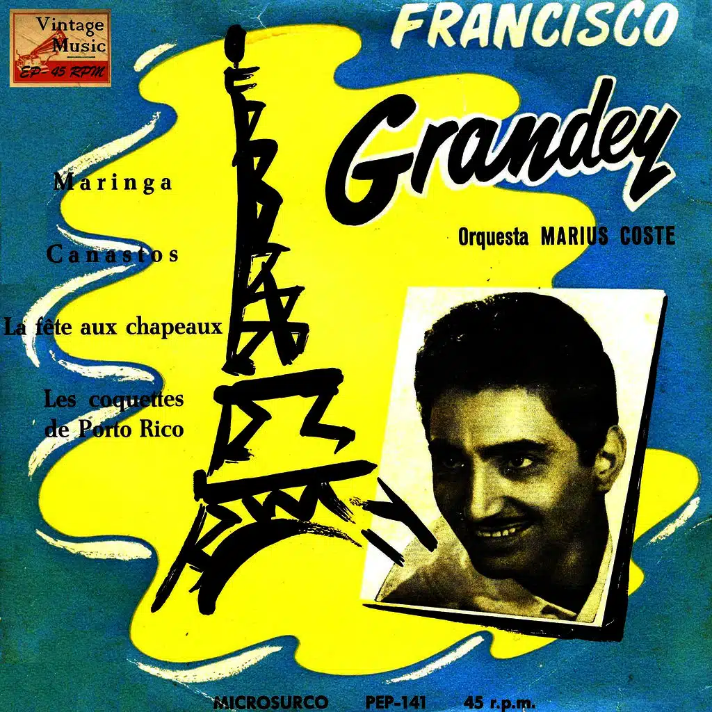 Vintage French Song Nº 71 - EPs Collectors, "Les Coquettes De Puerto Rico"