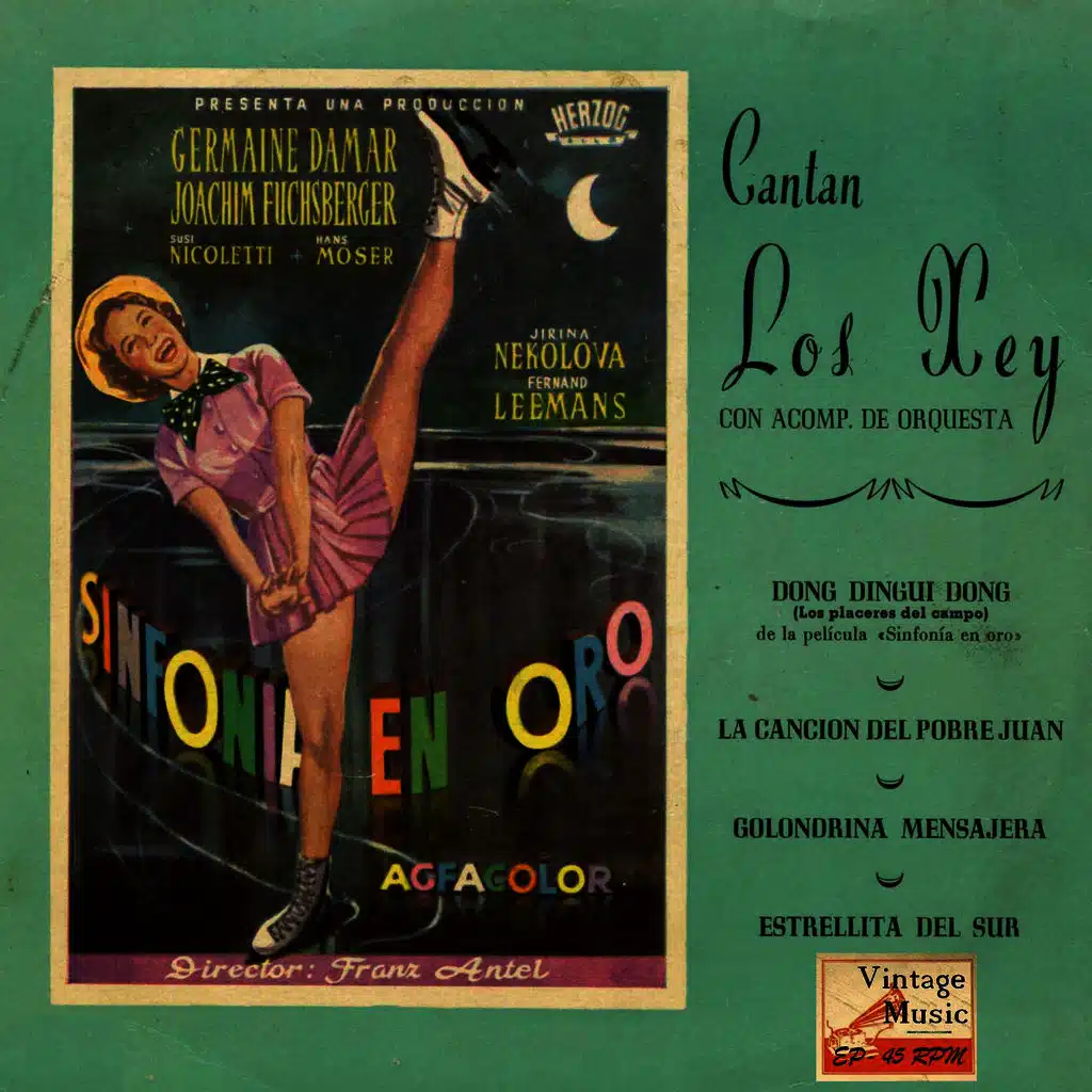 Vintage Spanish Folk Nº3 - EPs Collectors. "Sinfonía En Oro"